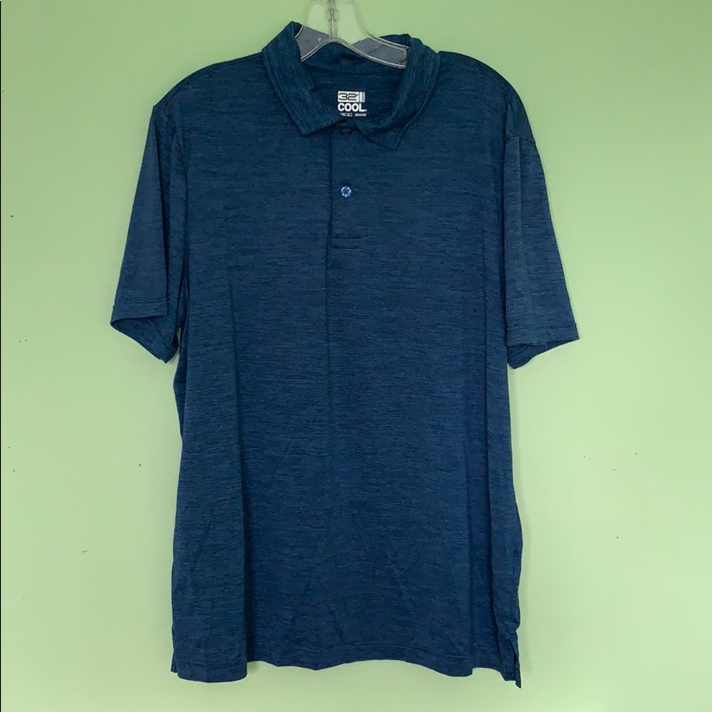32 degrees Cool blue collared shirt